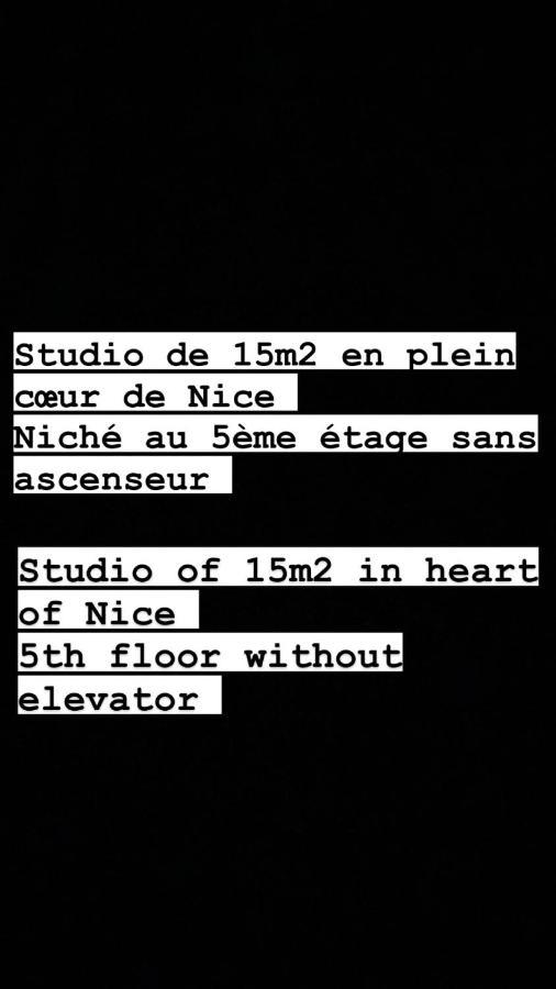 Studio Plein Coeur De Nice 24 24H 7 7J Exteriér fotografie